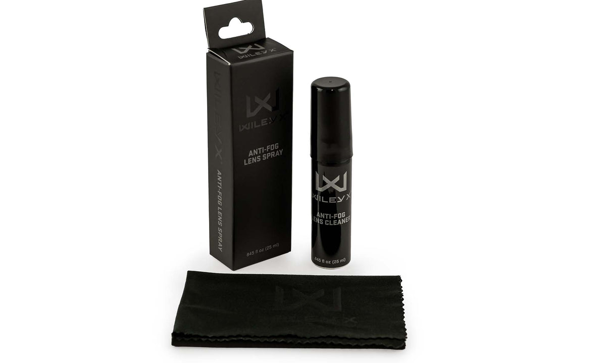 Wiley X Anti Fog Spray W Cloth – front view product photo